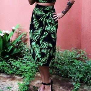 Trashy Diva L'Amour skirt Psychedelic Ferns